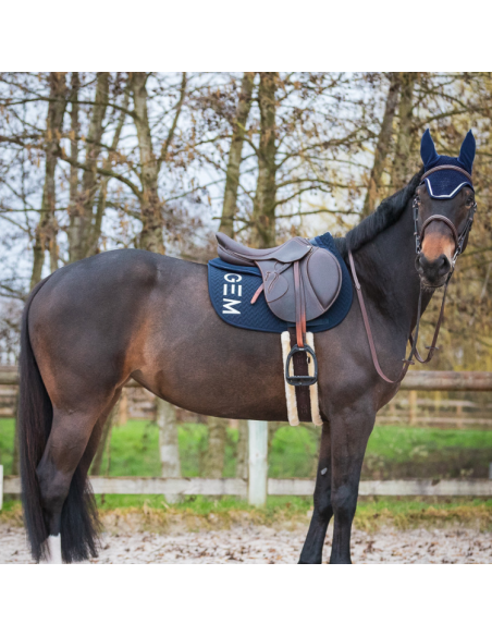 Tapis De Selle Gem Ten Marine