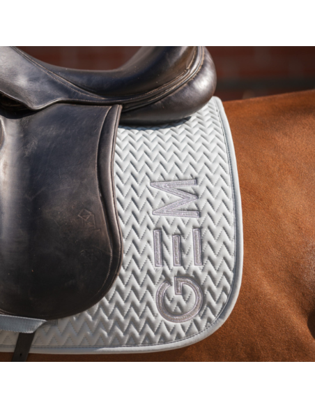 Tapis De Selle Gem Ten Dressage GRIS