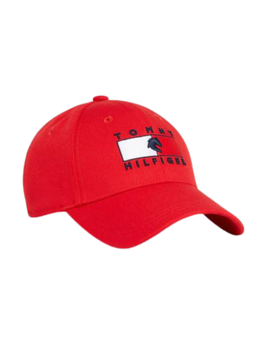 Casquette Tommy Equestrian Montreal ROUGE