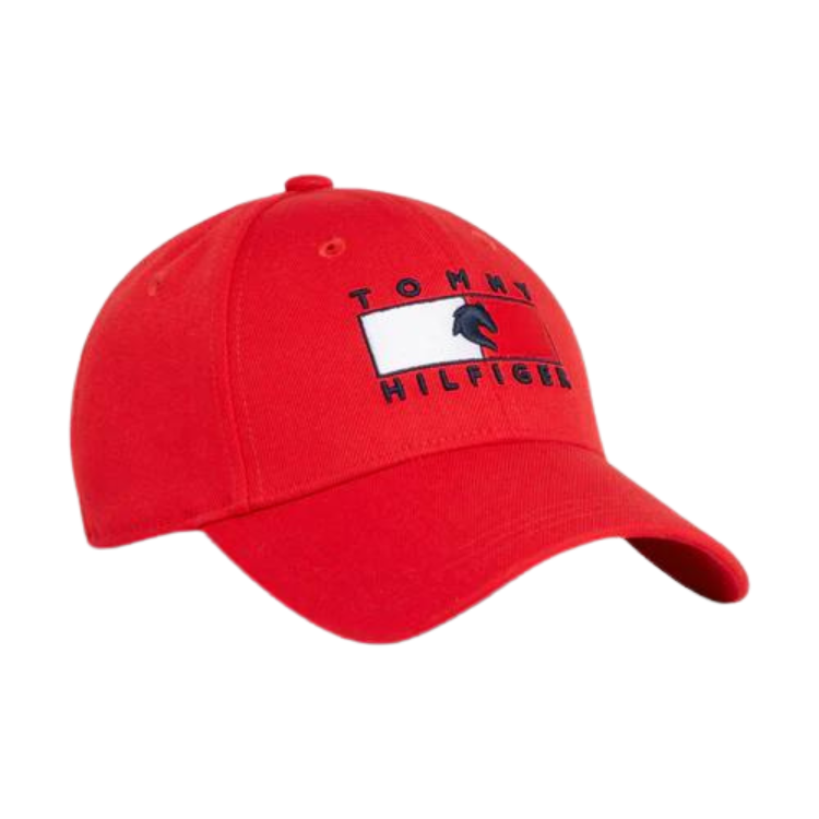 Casquette Tommy Equestrian Montreal ROUGE