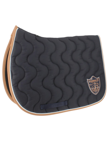 Tapis de Selle Paddock "Origine" Marine