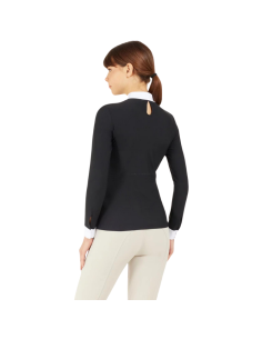 Samshield Aloise Long Sleeves Polo Shirt Black 2