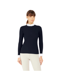 Samshield Aloise Long Sleeves Polo Shirt Black 2