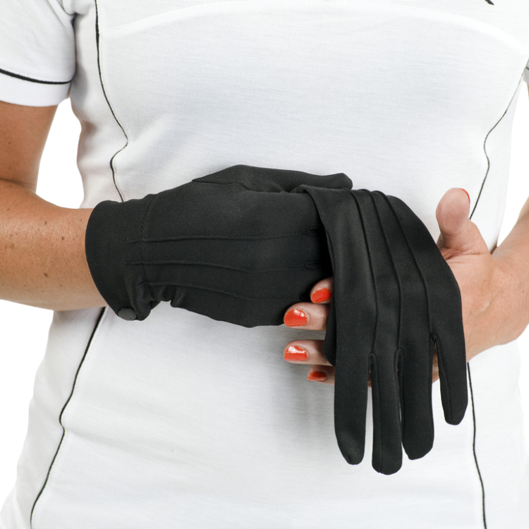 Gants Back On Track Fins Noir