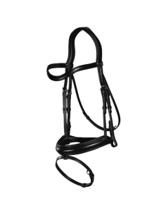 Bridon Dy'on Muserolle Combinée Moyenne NEC Noir