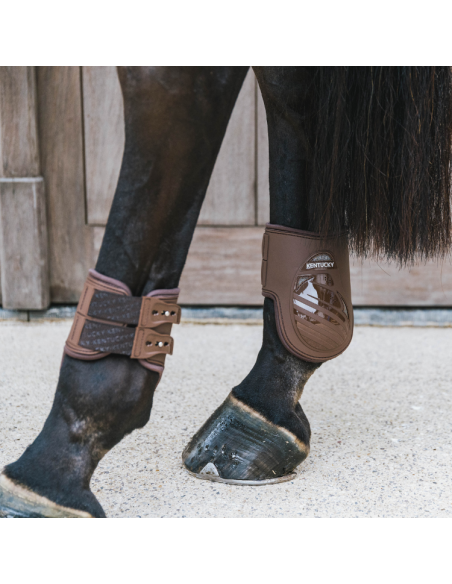 Protège-Boulet Kentucky Elastique Marron