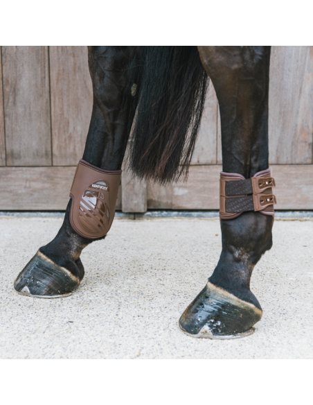 Protège-Boulet Kentucky Elastique Marron