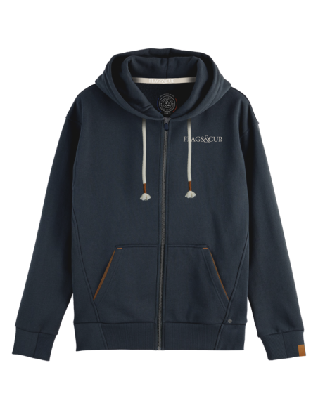 Flags & Cup Sacramento Hoody Navy