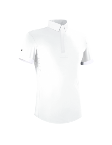 Flags & Cup Wako Short Sleeve Show Polo White