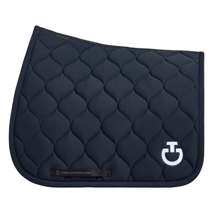 Tapis De Selle Cavalleria Toscana Circular Quilted II Marine