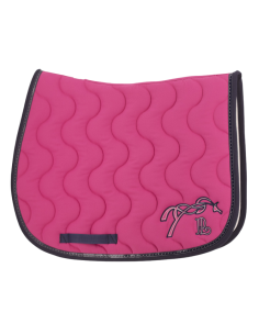 Tapis de Selle Penelope Classique Fushia/marine