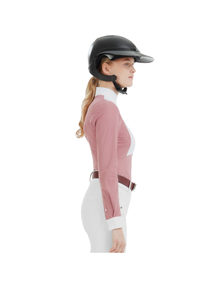 Chemise Horse Pilot Monica Manches Longues MESA PINK