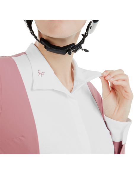 Chemise Horse Pilot Monica Manches Longues MESA PINK