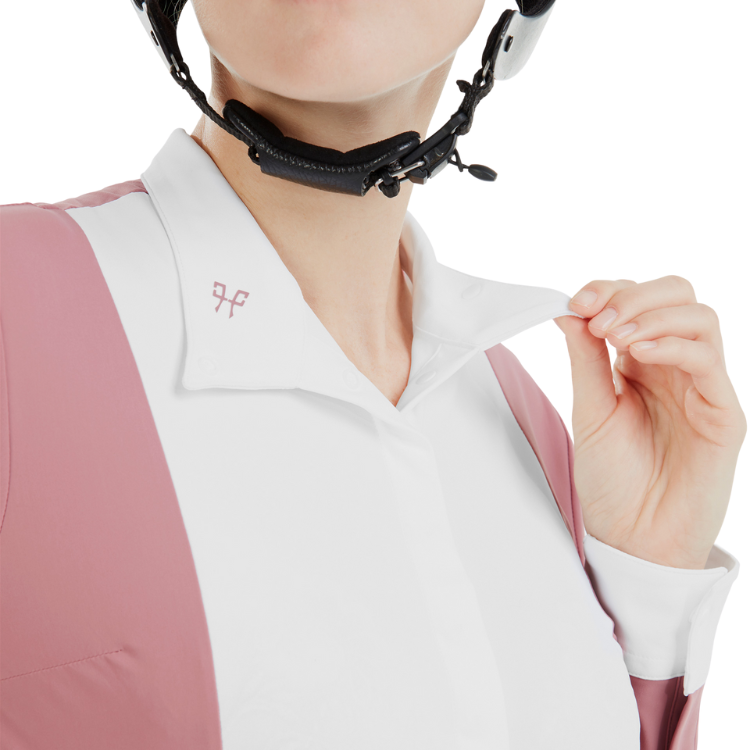 Chemise Horse Pilot Monica Manches Longues MESA PINK