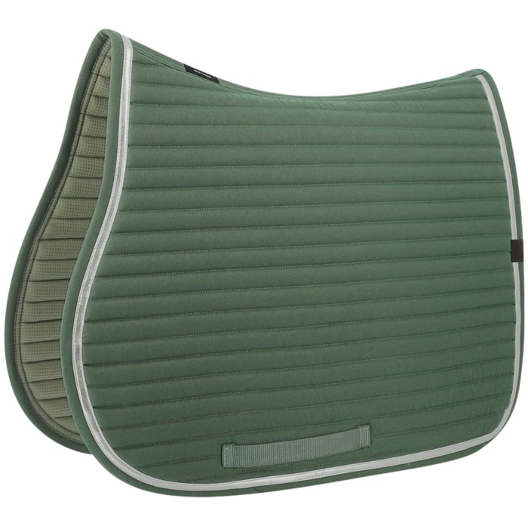 Tapis de Selle Equithème "Spring" Vert Foncé