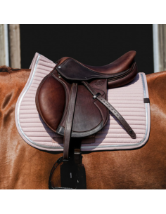 Equithème "Spring" Saddle Pad Light Pink 2