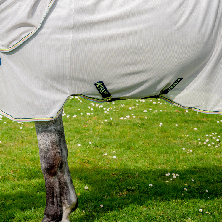 Chemise anti-mouches Horseware Amigo Bug Rug lunar rock