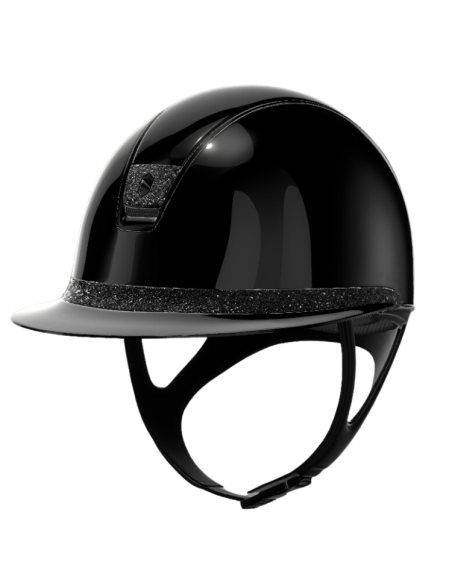 Casque Samshield 2.0 Miss Shield Glossy Modèle 12 NOIR