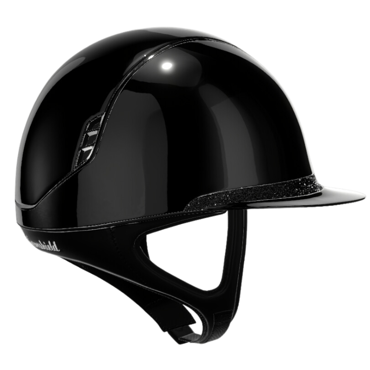 Casque Samshield 2.0 Miss Shield Glossy Modèle 12 NOIR