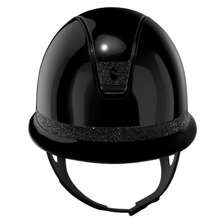 Casque Samshield 2.0 Miss Shield Glossy Modèle 12 NOIR