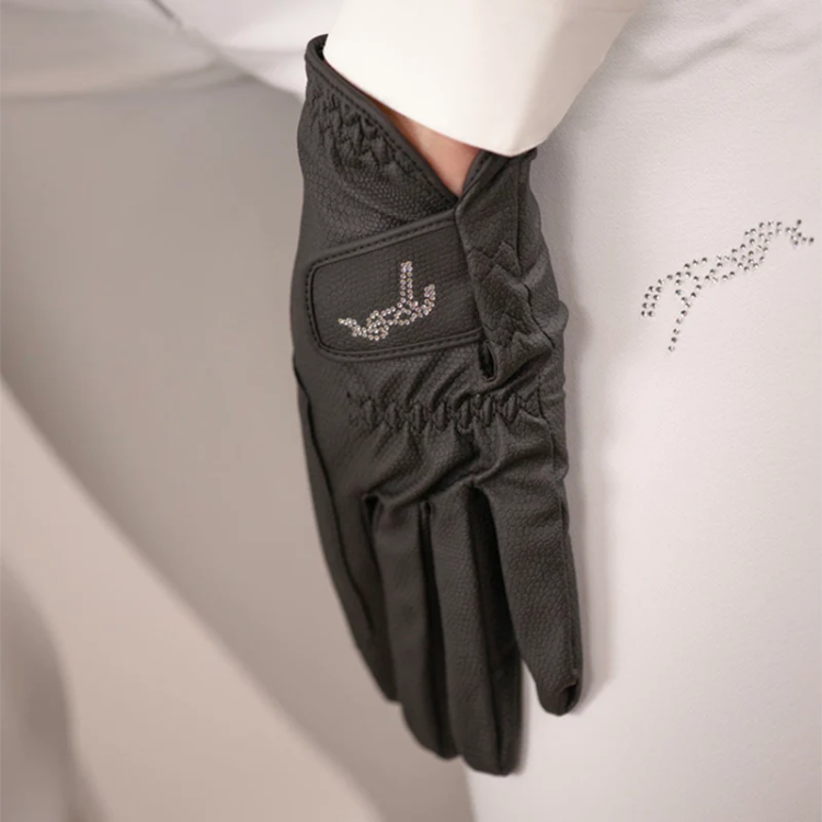 Gants D'équitation En Daim - Taille Unique - Marron - Neufs