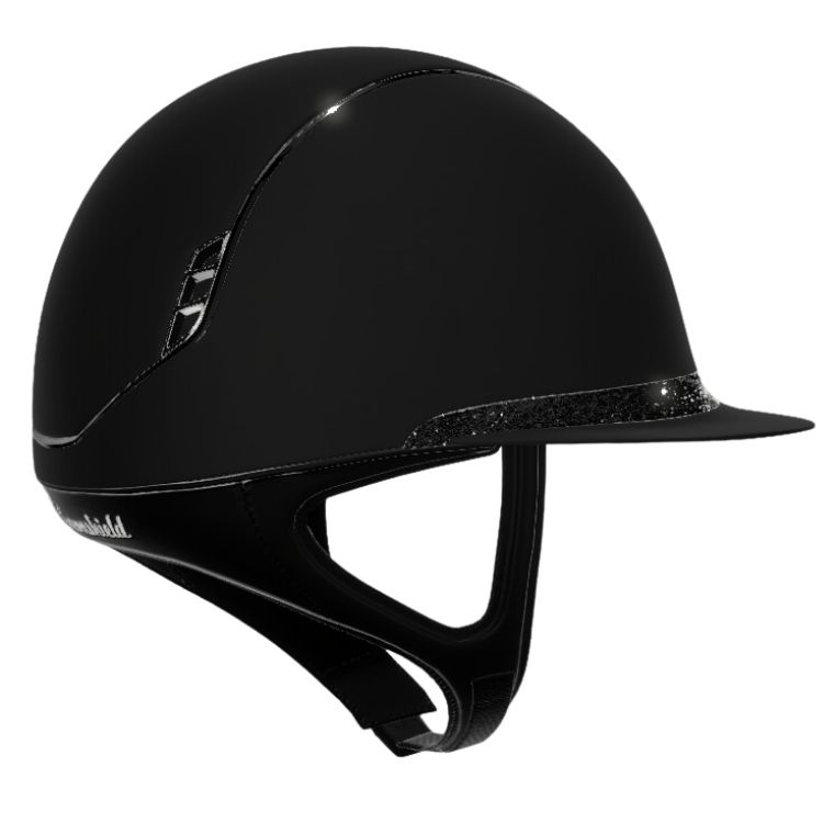 Casque D'équitation Samshield 2.0 Miss Shield Shadowmatt - Taille M (55-58 Cm) - Neuf