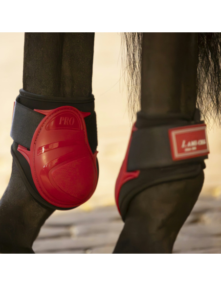 Ensemble Guêtres + Protège-boulets Lami-Cell Elite Rouge