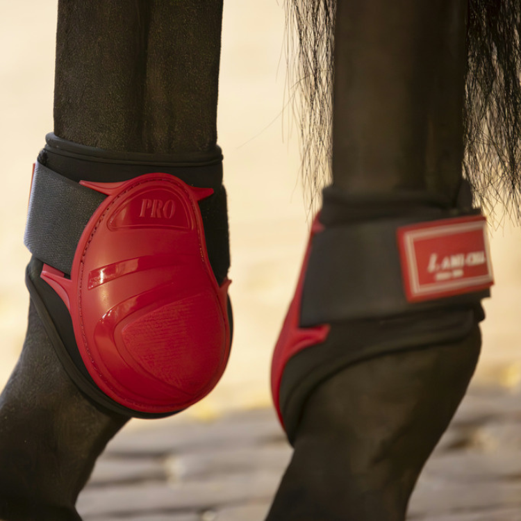 Ensemble Guêtres + Protège-boulets Lami-Cell Elite Rouge