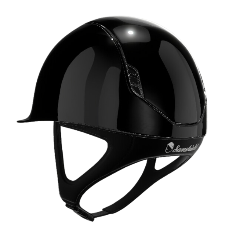 Casque Samshield 2.0 Shadow Glossy NOIR
