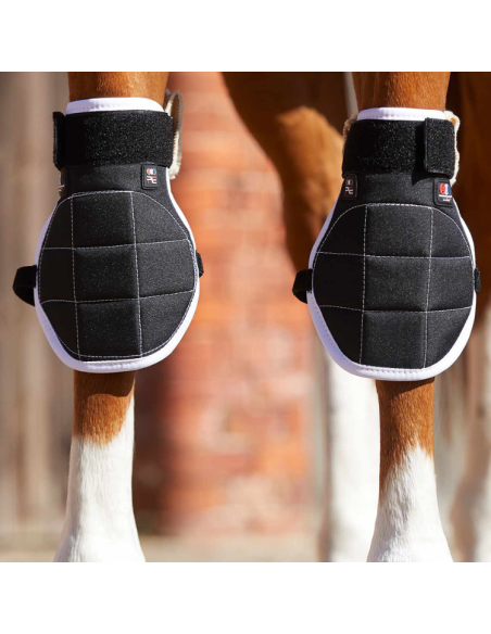 Guêtres Magnétiques Premier Equine Magni-Teque Genoux Noir