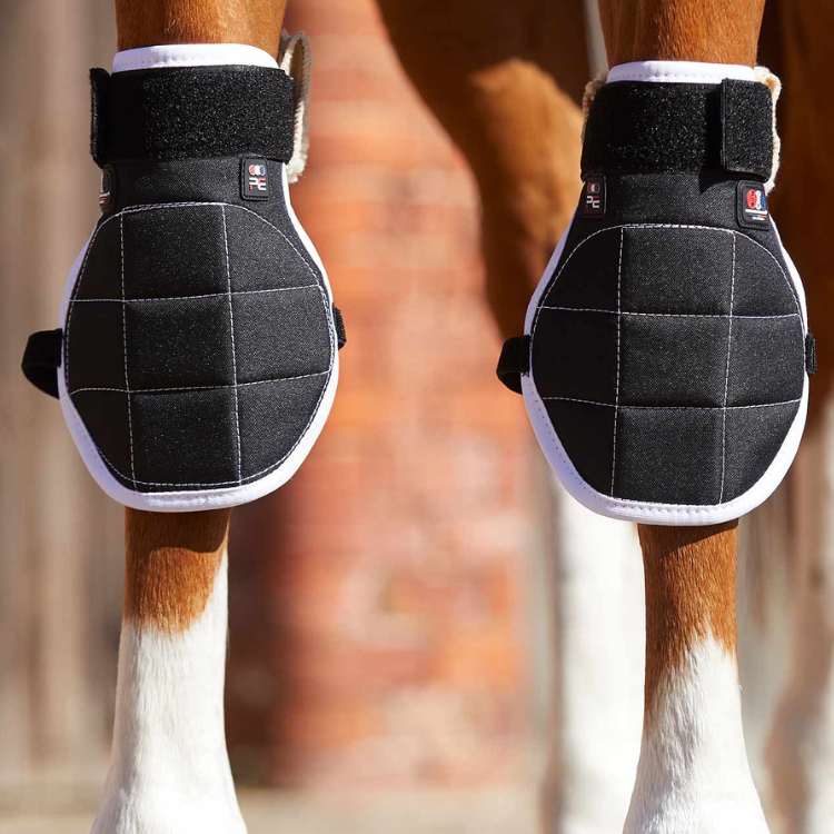 Guêtres Magnétiques Premier Equine Magni-Teque Genoux Noir