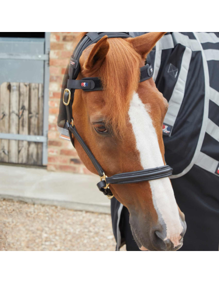 Frontal Magnétique Premier Equine Magni-Teque Noir