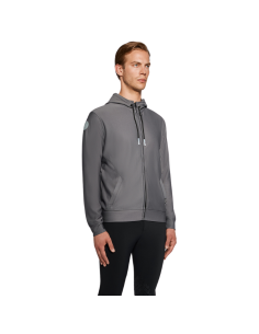 Cavalleria Toscana Diagonal Weave Zip Sweat Top 2