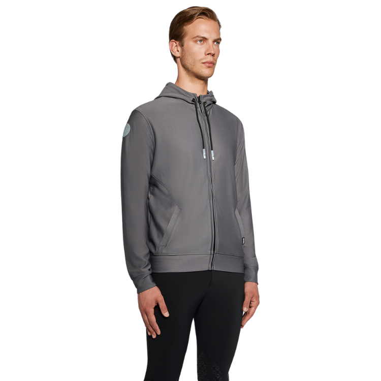 Sweat Cavalleria Toscana Diagonal Weave Zip