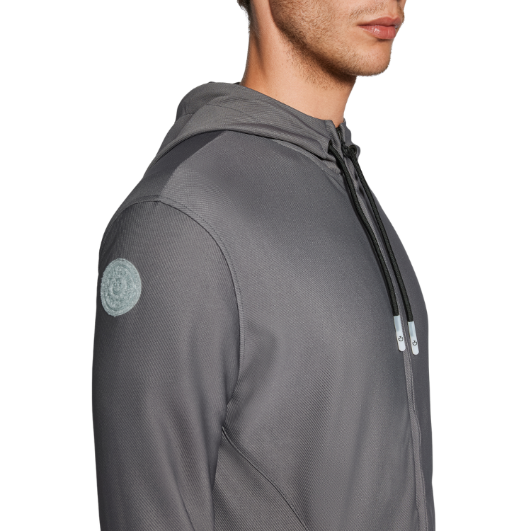 Sweat Cavalleria Toscana Diagonal Weave Zip