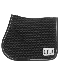 Tapis De Selle Cavallo Jolly Jumping Noir 2