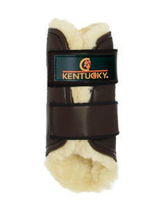 Guêtres postèrieur Kentucky Cuir Mouton choco