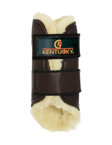 Guêtres postèrieur Kentucky Cuir Mouton choco
