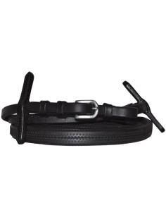 Rênes Canter Caoutchouc 12 mm