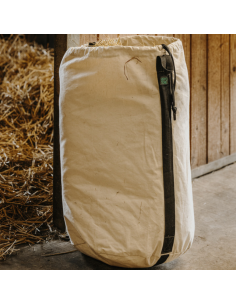 Sac À Foin Hippotonic De Transport Ecru