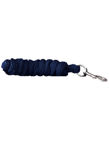 Canter Plain Braided Lead Rope Navy