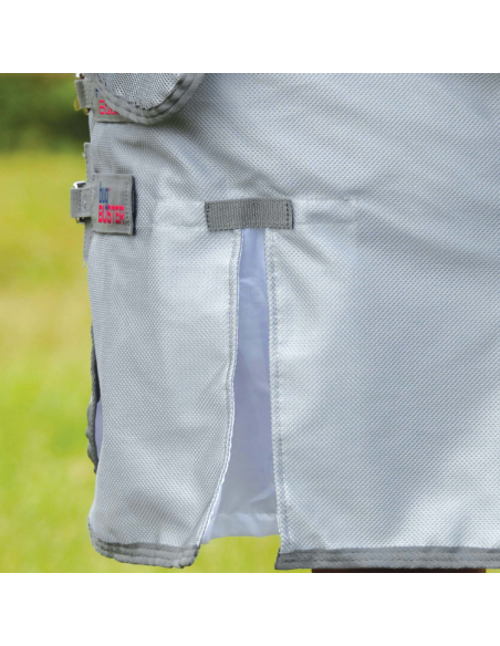 Couverture Anti-Mouches Premier Equine Bug Buster Argent