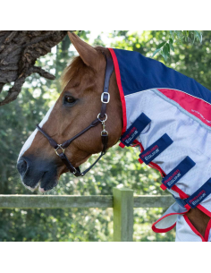 Couverture Anti-Mouches Premier Equine Buster Stay-Dry Super Lite Marine 2