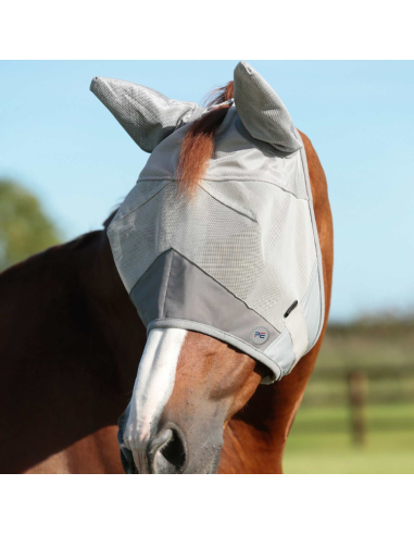 Premier Equine Buster Standard + Fly Mask SIlver
