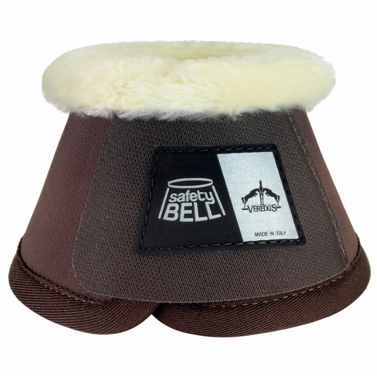 Cloches Veredus Safety Bell Light "Save The Sheep" Marron