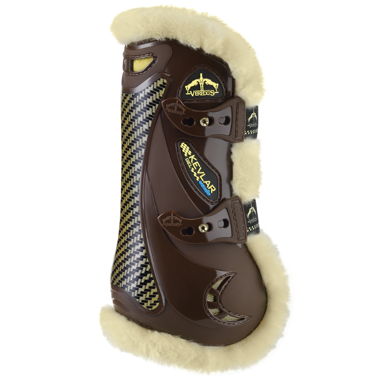 Guêtres Veredus Kevlar Gel Vento "Save The Sheep" Marron