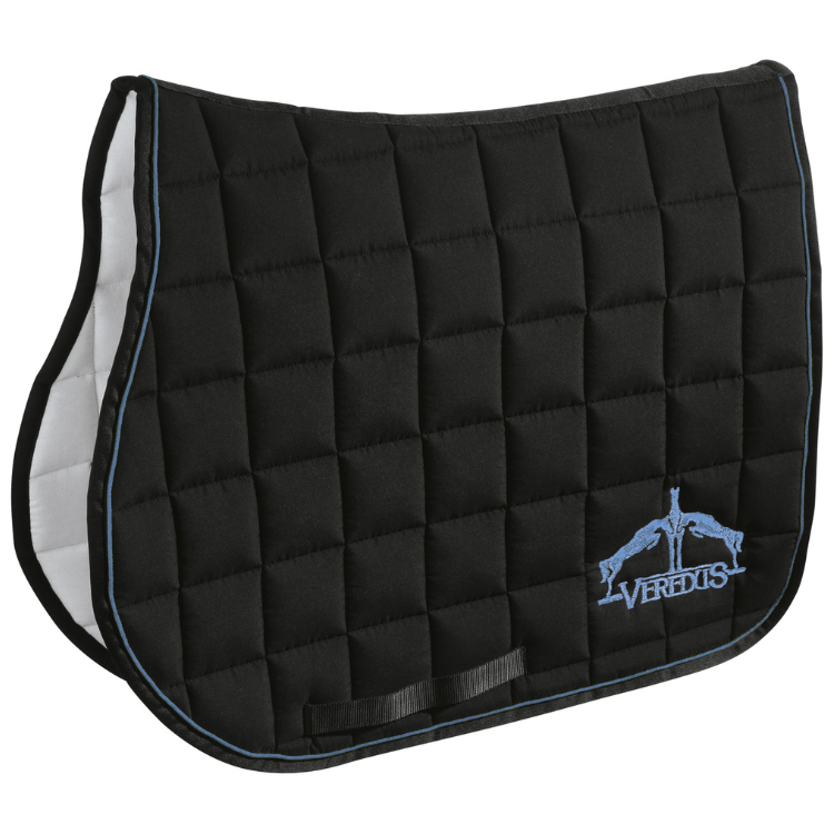 Tapis de Selle Veredus Jumping Noir/Bleu