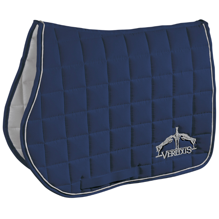 Tapis de Selle Veredus Jumping Bleu/Blanc