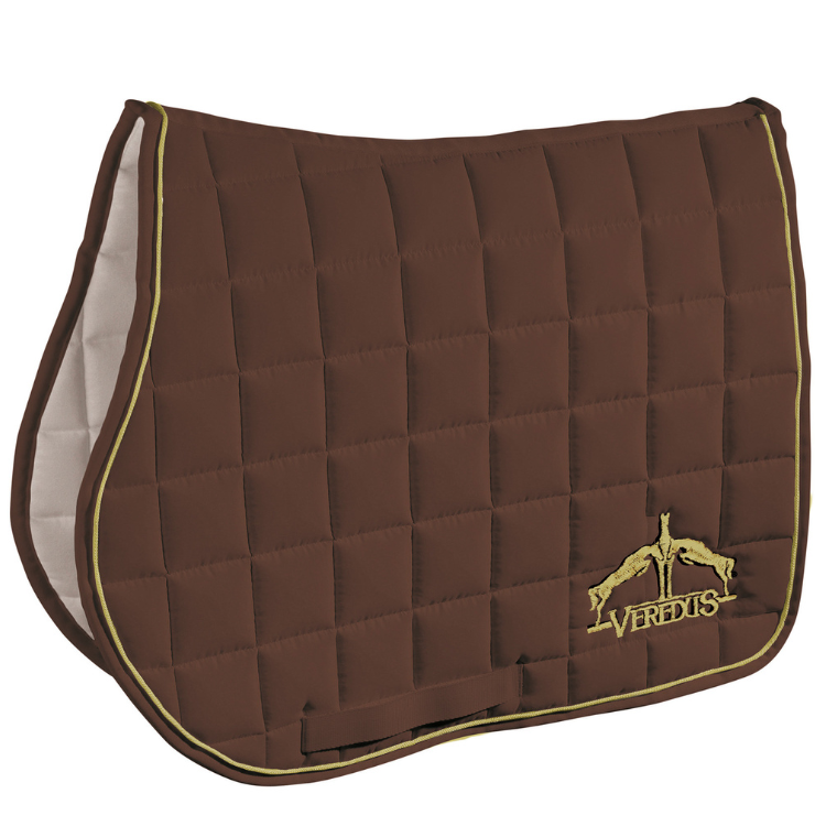 Tapis de Selle Veredus Jumping Marron/Beige