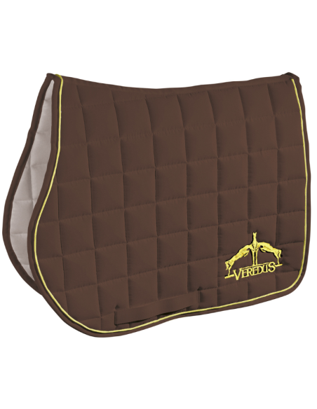 Tapis de Selle Veredus Jumping Marron/Doré